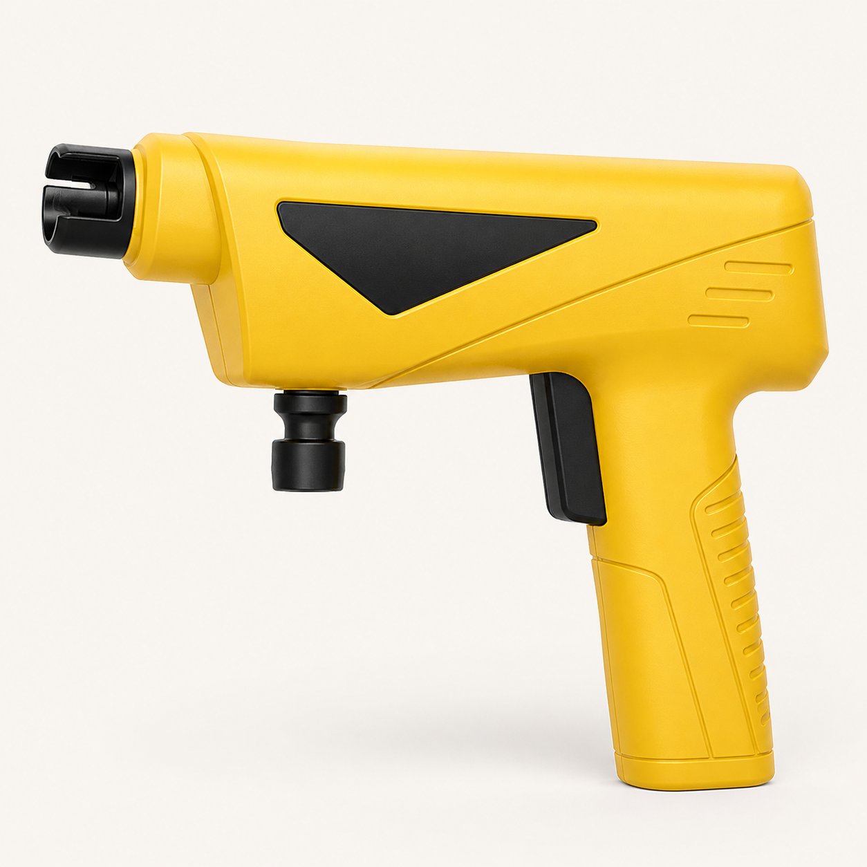 SurgeWash yellow cordless washer body detail