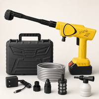 SurgeWash cordless pressure washer kit on a warm white background